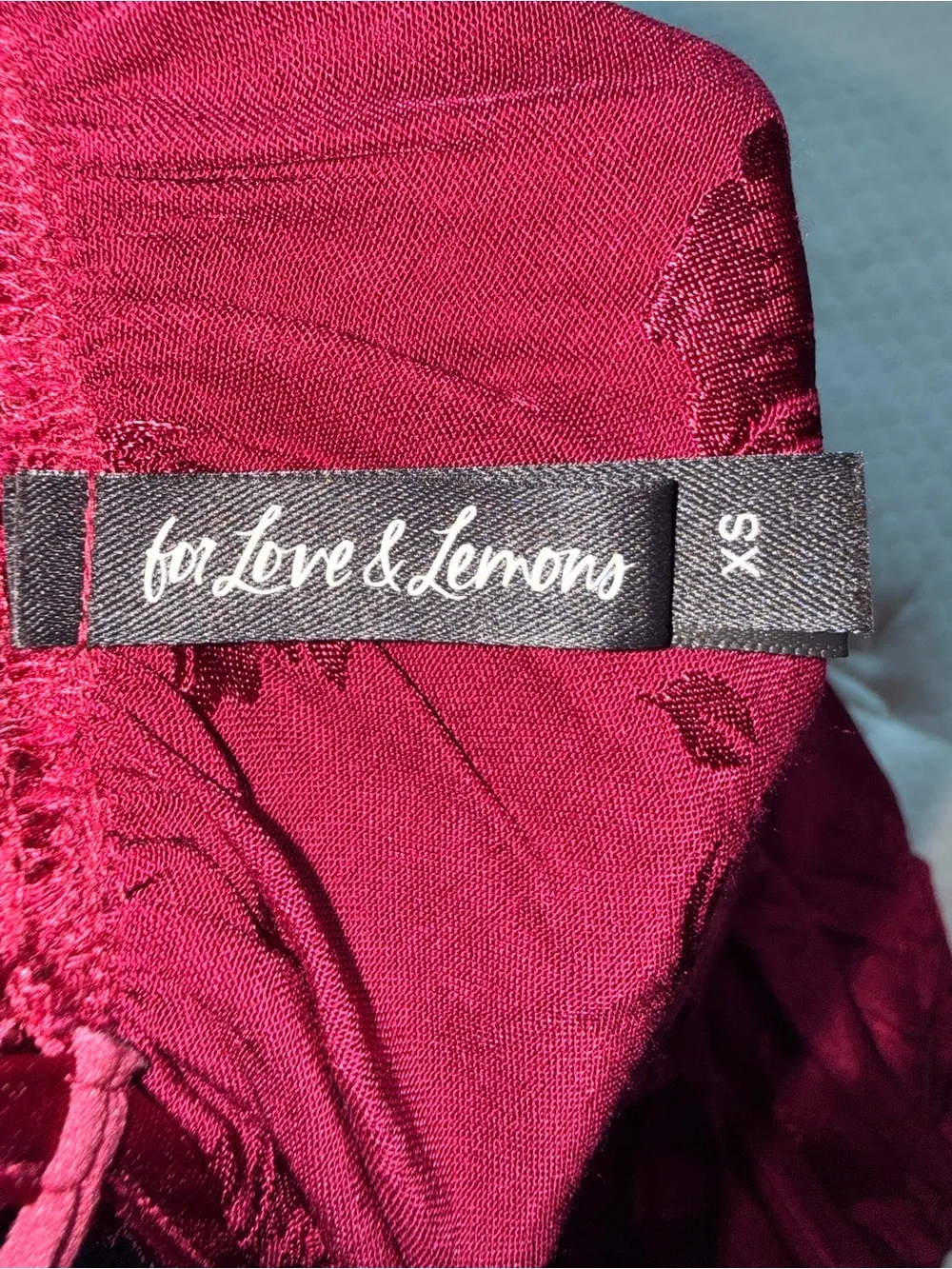 For Love And Lemons lace bodice